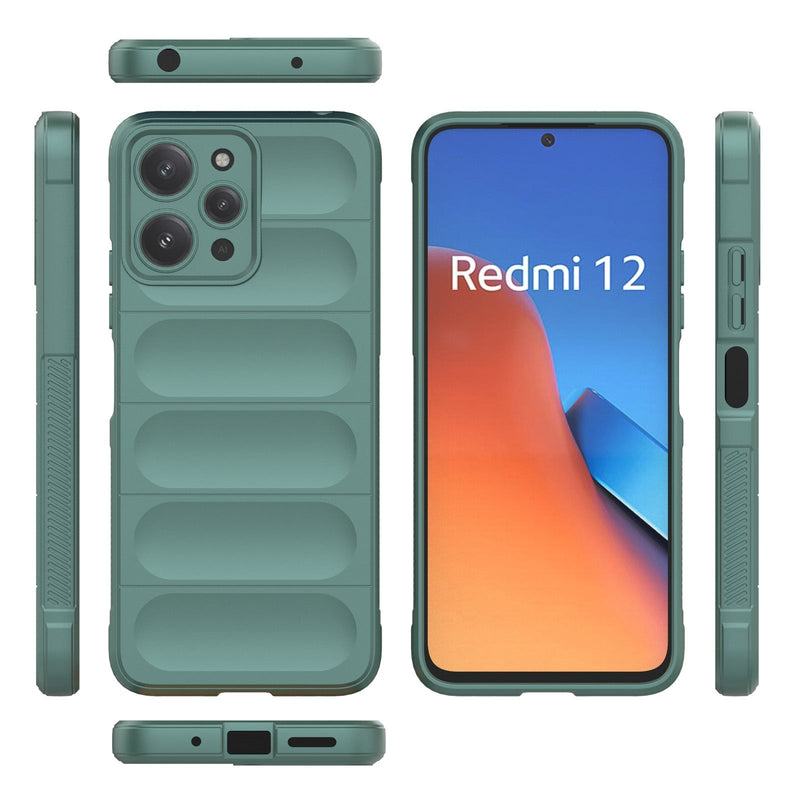 Shield Silicone - Mobile Case for Redmi 12 4G - 6.79 Inches - (INR 159 Only for prepaid orders)