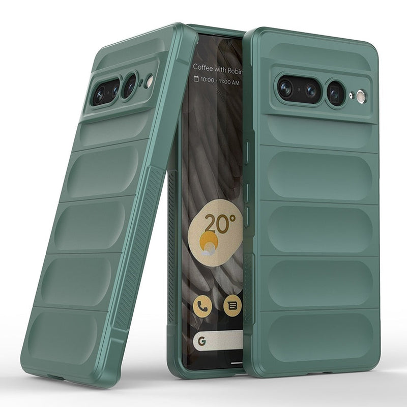 Shield Silicone - Back Case for Google Pixel 7 Pro 5G - 6.7 Inches