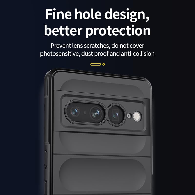 Shield Silicone - Back Case for Google Pixel 7 Pro 5G - 6.7 Inches