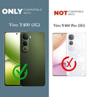 Classic Silicone - Back Cover for Vivo Y400 5G - 6.67 Inches