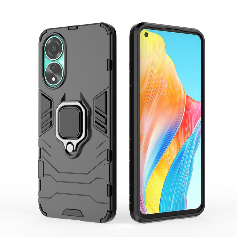 Classic Robot - Mobile Back Cover for Oppo A78 4G - 6.43 Inches - (INR 259 for prepaid orders only)