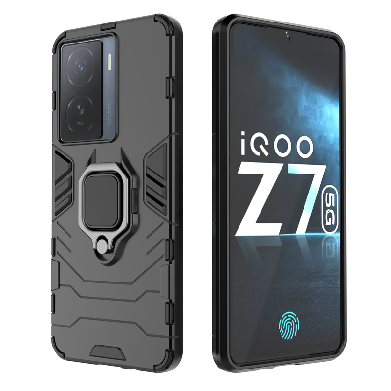 Classic Robot - Mobile Back Cover for IQOO Z7s 5G - 6.38 Inches - (INR 259 for prepaid orders only)