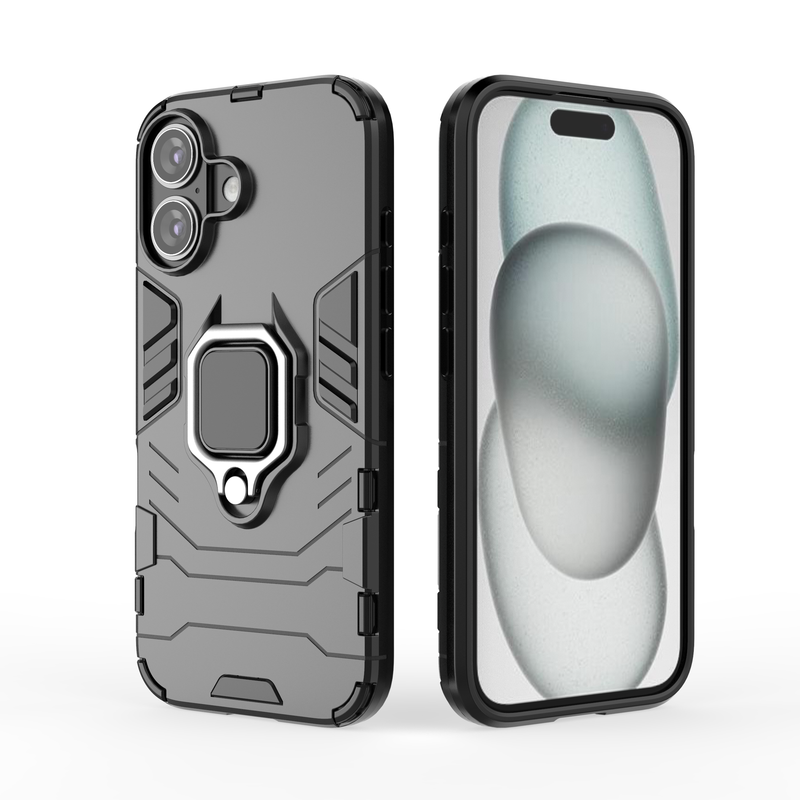 Classic Robot - Mobile Back Cover for iPhone 16 - 6.1 Inches - (INR 259 for prepaid orders only)