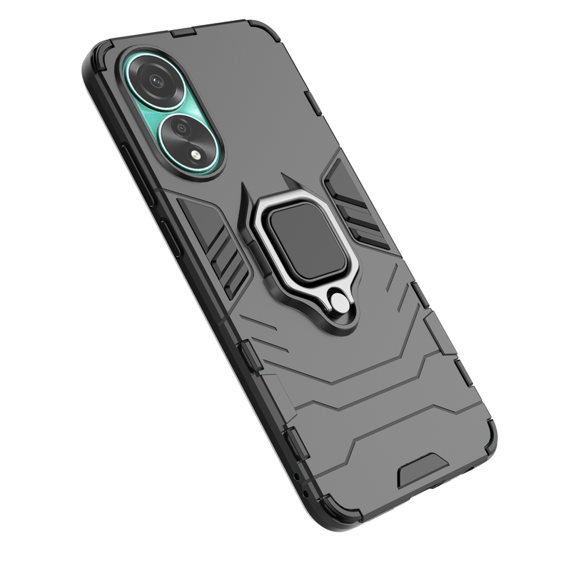 Classic Robot - Mobile Back Cover for Oppo A78 4G - 6.43 Inches - (INR 259 for prepaid orders only)