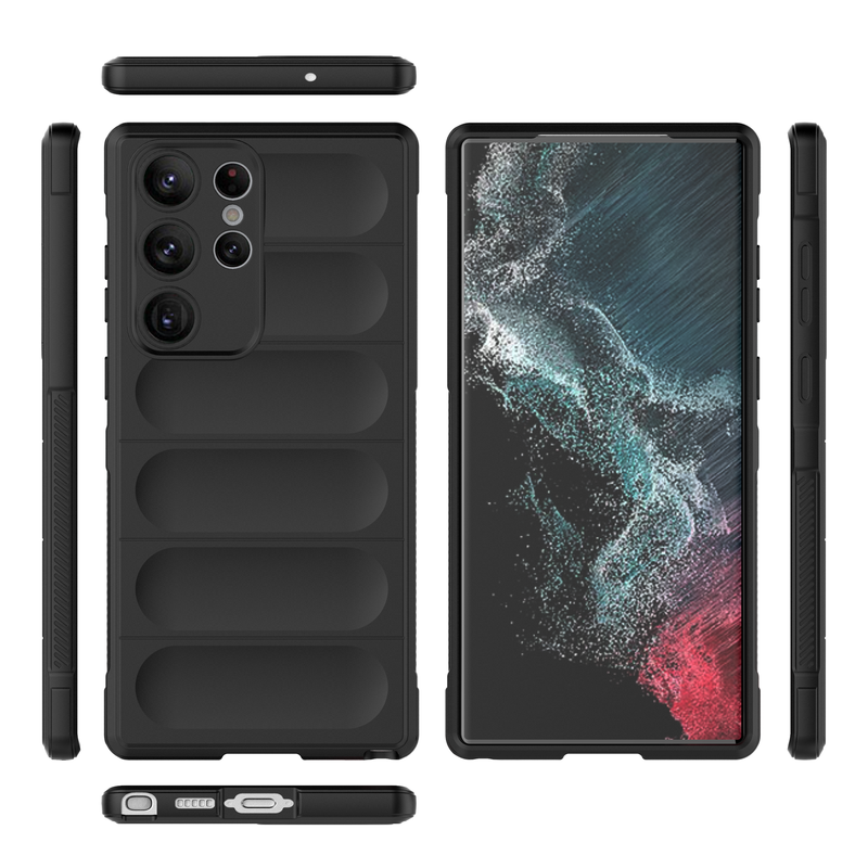 Shield Silicone - Back Case for Samsung Galaxy S23 Ultra 5G - 6.8 Inches