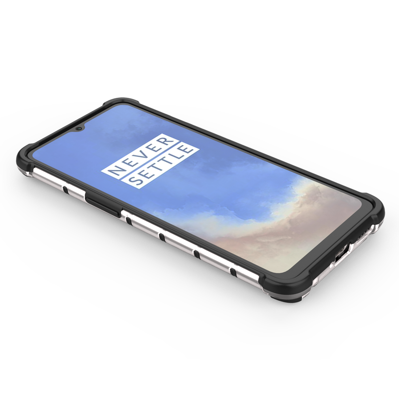 Classic Armour - Back  Cover for OnePlus 7T - 6.55 Inches