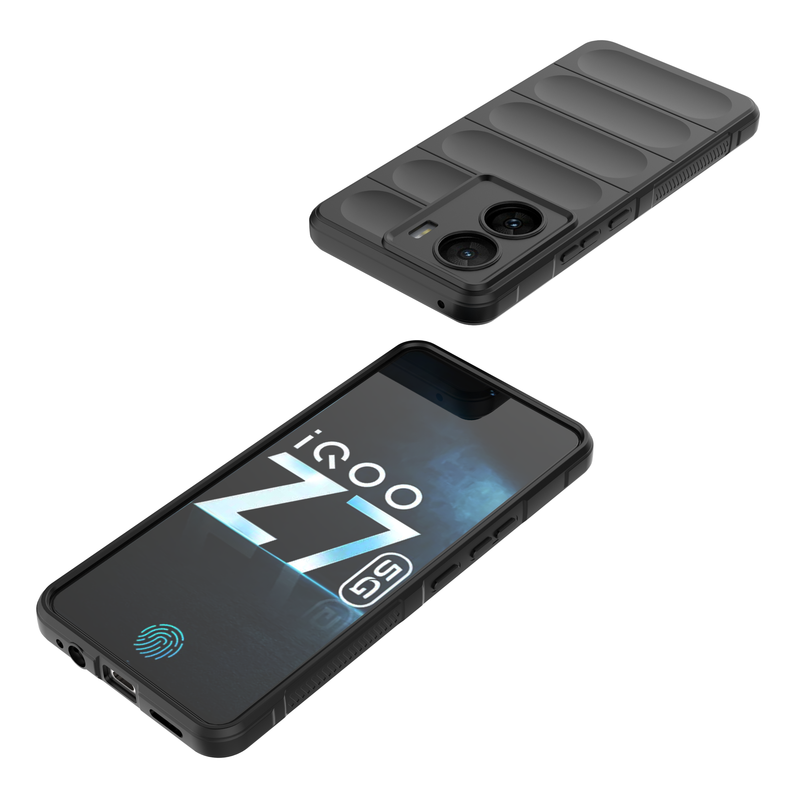 Shield Silicone - Mobile Case for IQOO Z7s 5G - 6.38 Inches - (INR 159 Only for prepaid orders)