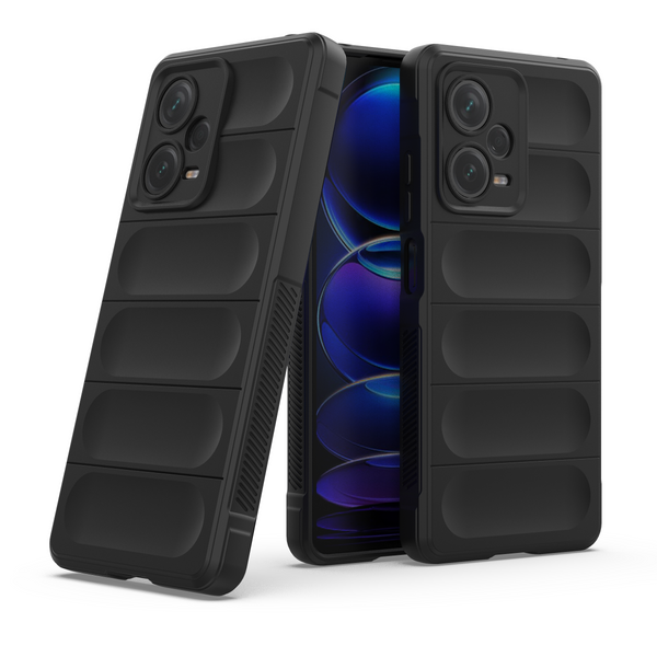 Shield Silicone - Mobile Back Cover for Redmi Note 12 Pro Plus 5G - 6.67 Inches