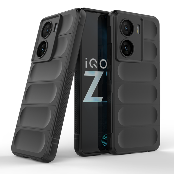 Shield Silicone - Mobile Case for IQOO Z7 5G - 6.38 Inches - (INR 159 Only for prepaid orders)