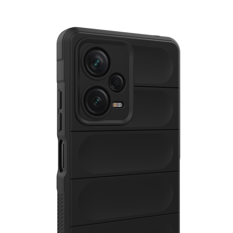 Shield Silicone - Mobile Back Cover for Redmi Note 12 Pro Plus 5G - 6.67 Inches