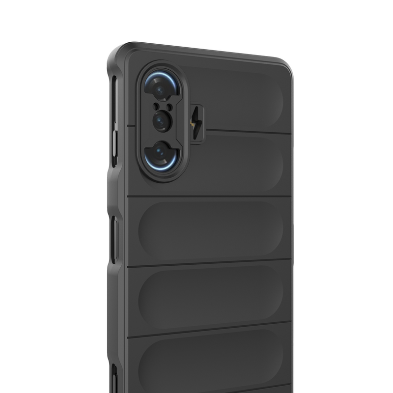 Shield Silicone - Back Case for Poco F3 GT - 6.67 Inches