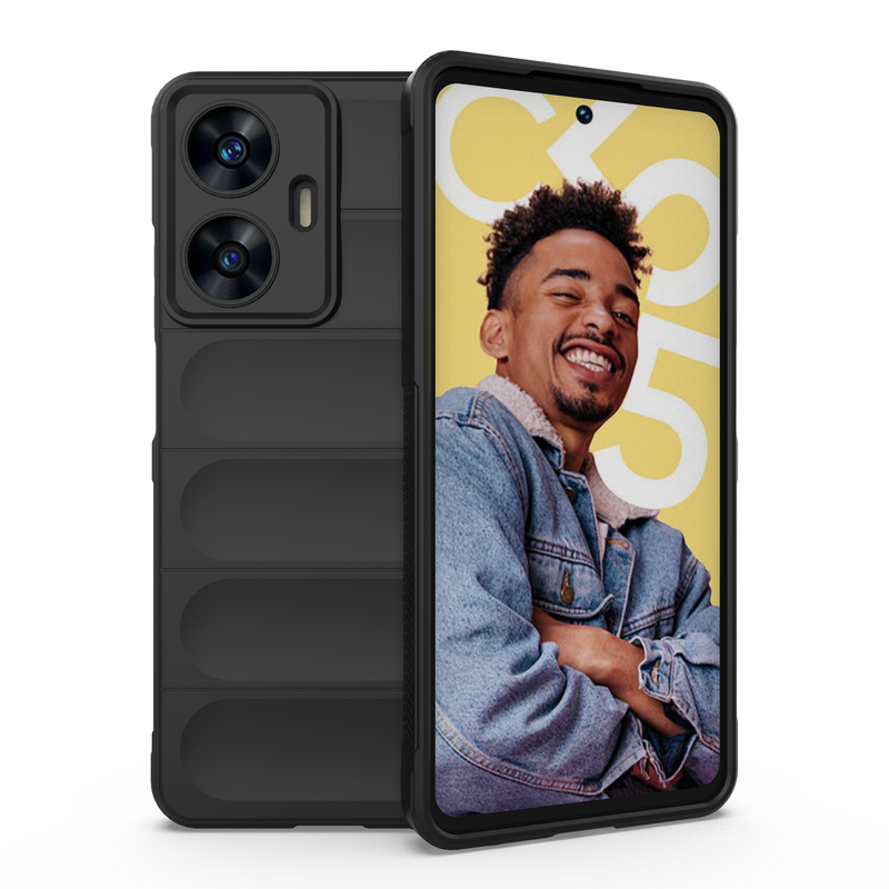 Shield Silicone - Mobile Case for Realme Narzo N55 - 6.72 Inches - (INR 159 Only for prepaid orders)
