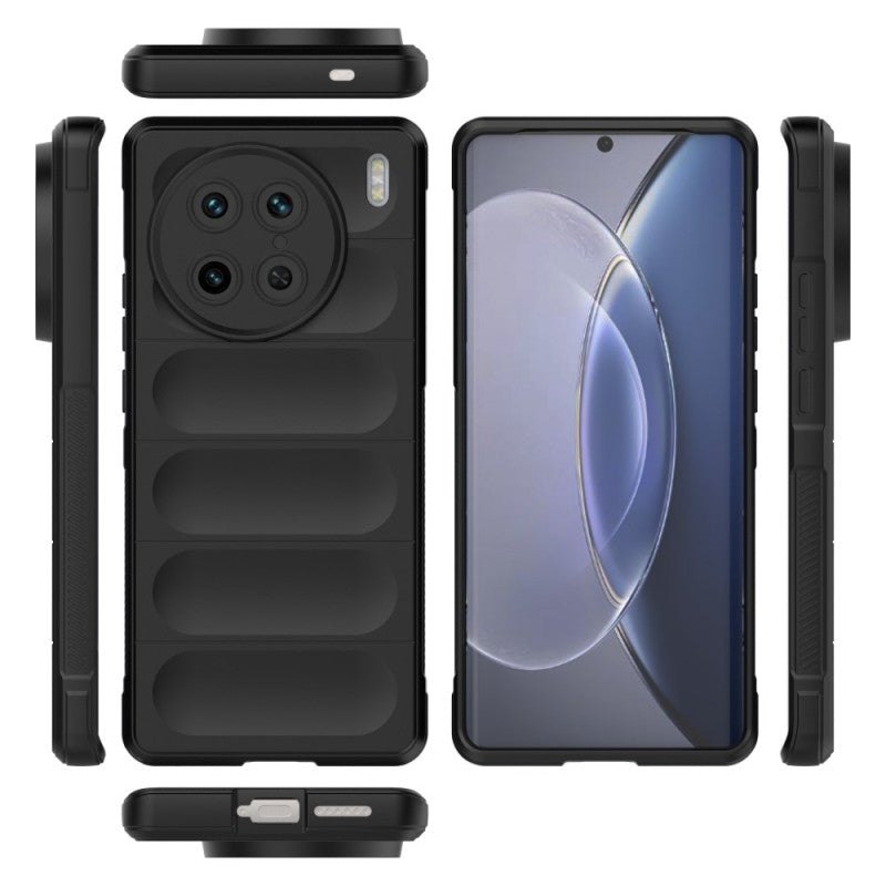 Shield Silicone - Mobile Case for Vivo X90 Pro 5G - 6.78 Inches - (INR 159 Only for prepaid orders)