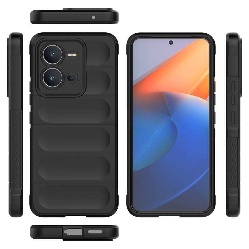 Shield Silicone - Mobile Case for Vivo V25 5G - 6.44 Inches - (INR 159 Only for prepaid orders)