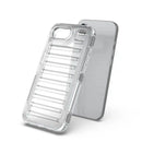 Bumper Track Mobile Back Cover for iPhone 17e (6.67") | Shockproof Case | Unique Designed Case | Trans Case