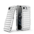 Bumper Track Mobile Back Cover for iPhone 17e (6.67") | Shockproof Case | Unique Designed Case | Trans Case