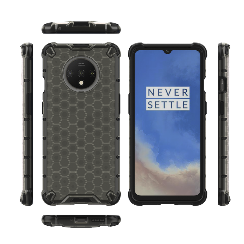 Classic Armour - Back  Cover for OnePlus 7T - 6.55 Inches
