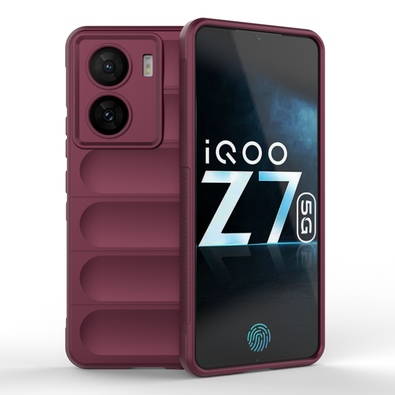 Shield Silicone - Mobile Case for IQOO Z7 5G - 6.38 Inches - (INR 159 Only for prepaid orders)