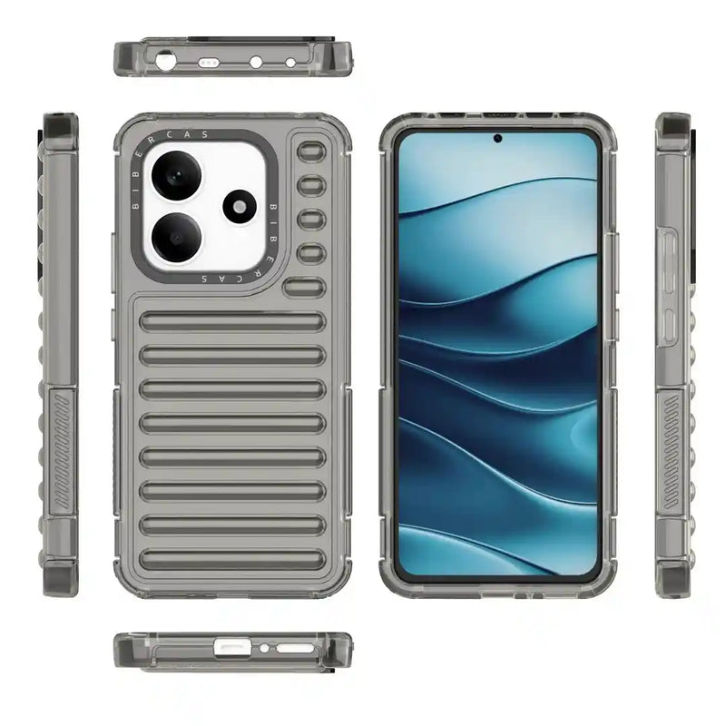 Bumper Track - Back Case for Redmi Note 14 5G - 6.67 Inches