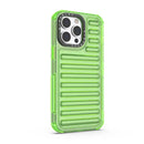 Bumper Track Mobile Back Cover for iPhone 14 Pro (6.1") | Shockproof Case | Unique Designed Case | Trans Case