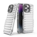 Bumper Track Mobile Back Cover for iPhone 14 Pro (6.1") | Shockproof Case | Unique Designed Case | Trans Case