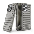 Bumper Track Mobile Back Cover for iPhone 15 Pro (6.1") | Shockproof Case | Unique Designed Case | Trans Case