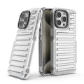 Bumper Track Mobile Back Cover for iPhone 15 Pro (6.1") | Shockproof Case | Unique Designed Case | Trans Case