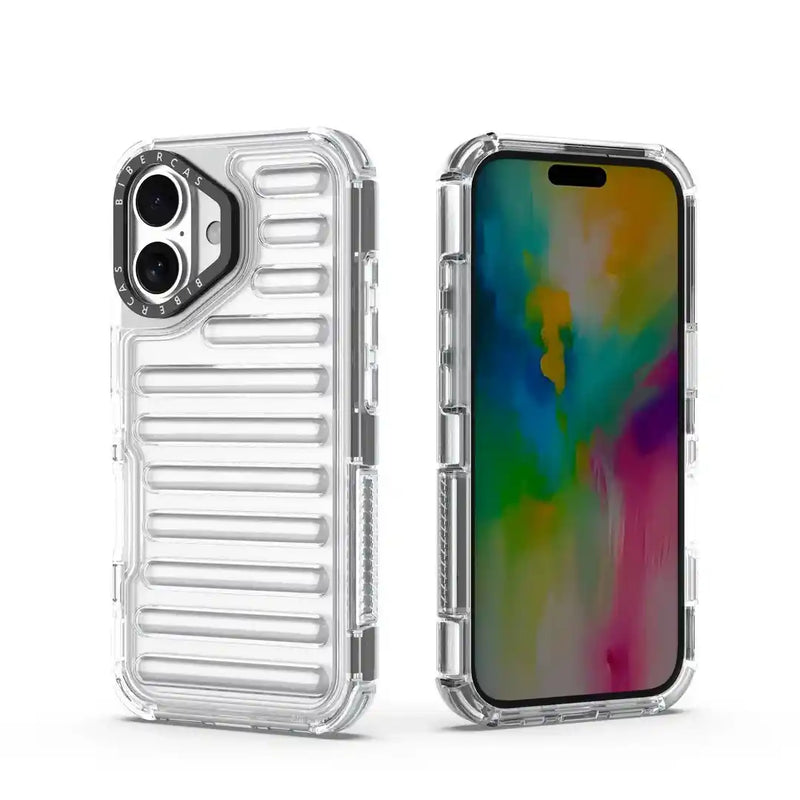 Bumper Track - Back Case for iPhone 16 - 6.1 Inches