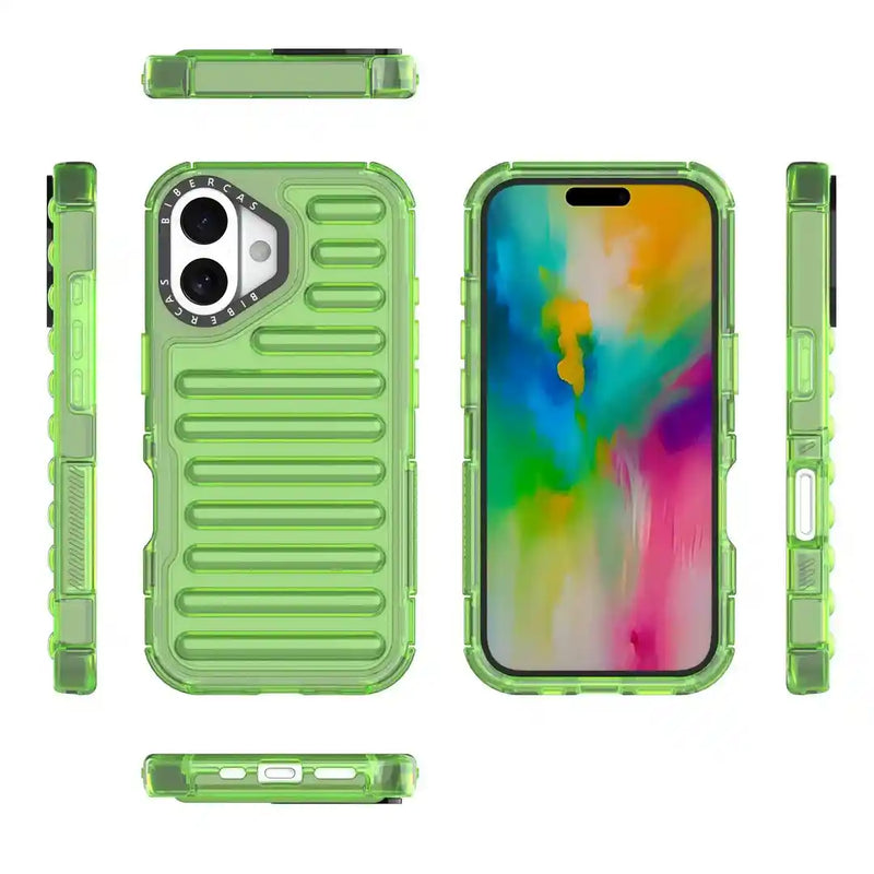 Bumper Track - Back Case for iPhone 16 - 6.1 Inches