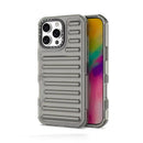 Bumper Track Mobile Back Cover for iPhone 16 Pro (6.3") | Shockproof Case | Unique Designed Case | Trans Case