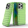 Bumper Track Mobile Back Cover for iPhone 16 Pro (6.3") | Shockproof Case | Unique Designed Case | Trans Case