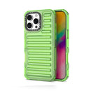 Bumper Track Mobile Back Cover for iPhone 16 Pro (6.3") | Shockproof Case | Unique Designed Case | Trans Case