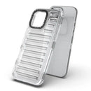 Bumper Track Mobile Back Cover for iPhone 16 Pro (6.3") | Shockproof Case | Unique Designed Case | Trans Case