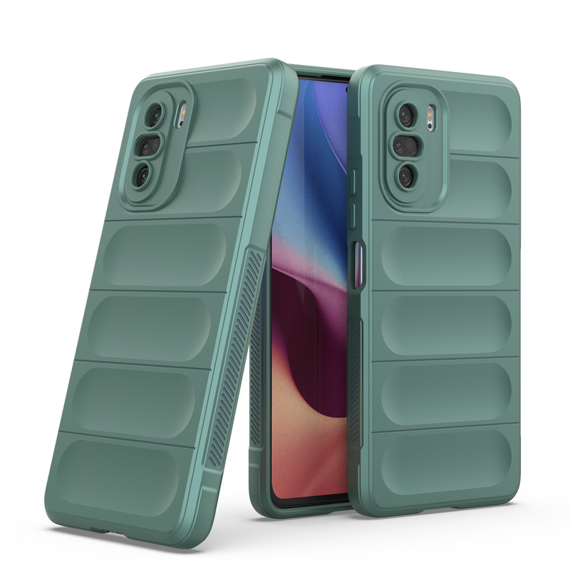 Shield Silicone - Mobile Case for Mi 11x 5G - 6.67 Inches - (INR 159 Only for prepaid orders)
