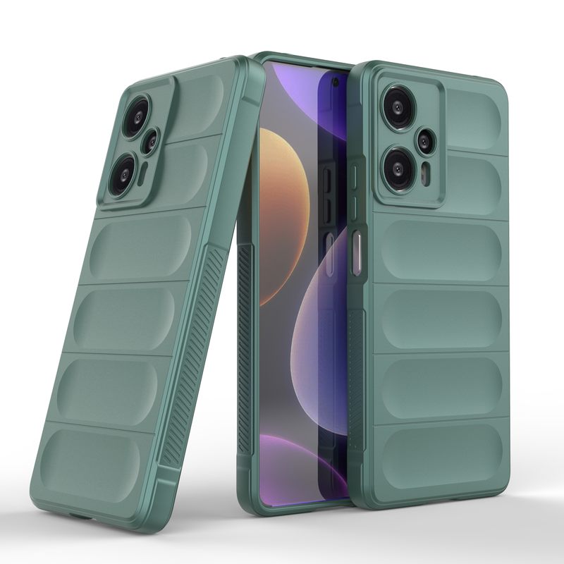 Shield Silicone - Mobile Case for Poco F5 5G - 6.67 Inches - (INR 159 Only for prepaid orders)