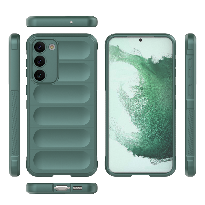 Shield Silicone - Mobile Back Cover for Samsung Galaxy S23 Plus 5G - 6.6 Inches
