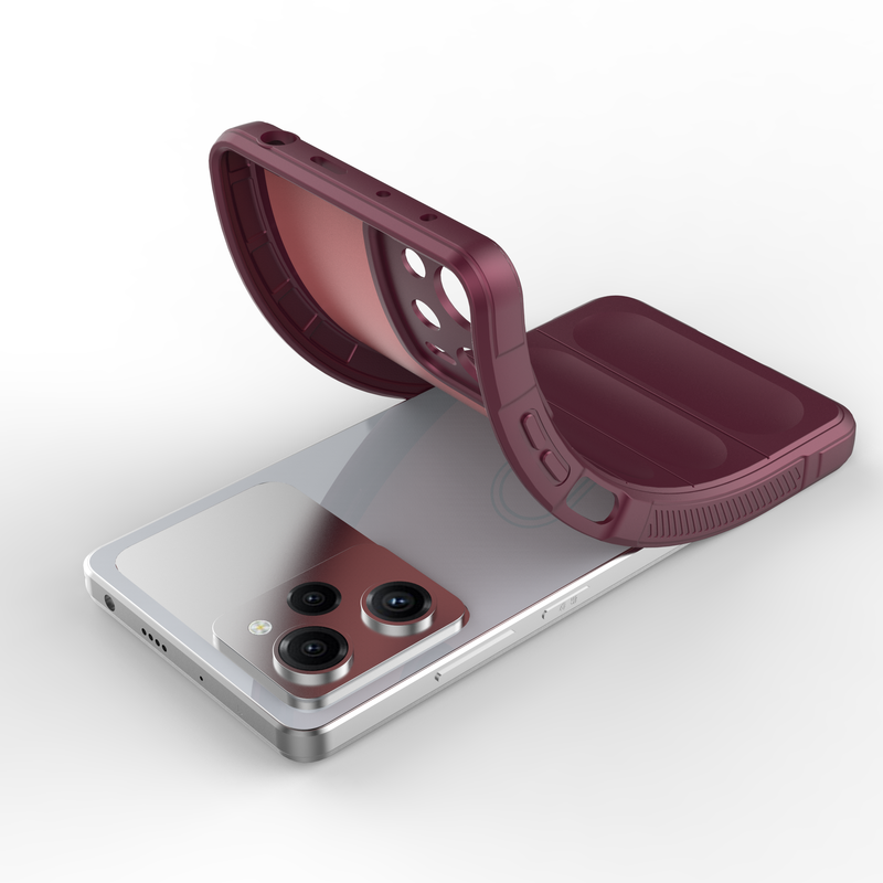 Shield Silicone - Mobile Case for Redmi Note 12 Pro 5G - 6.67 Inches - (INR 159 Only for prepaid orders)