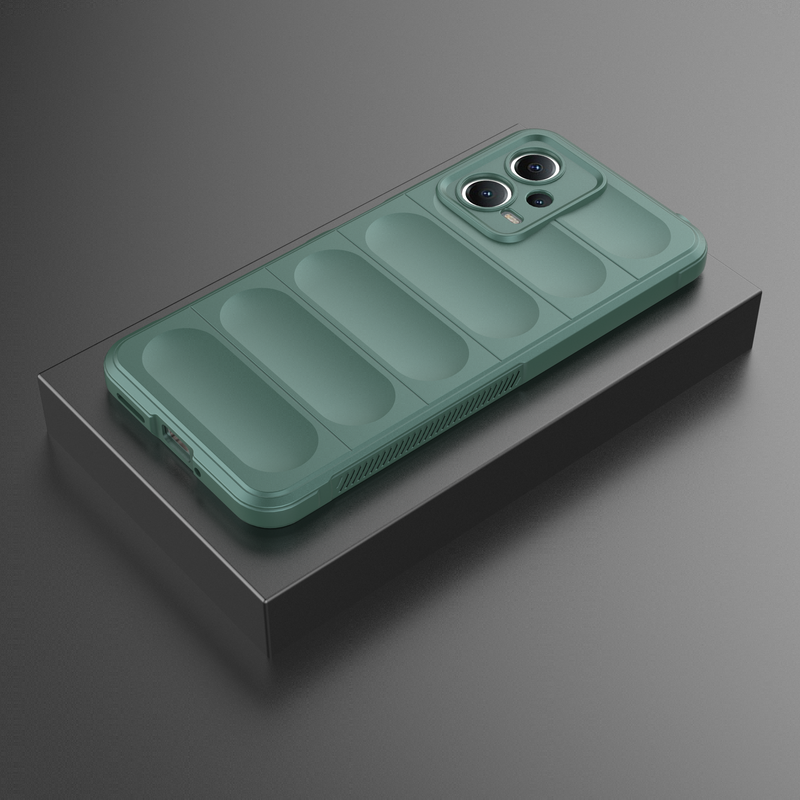 Shield Silicone - Back Case for Poco X5 5G - 6.67 Inches - (INR 199 Only for Prepaid Orders)
