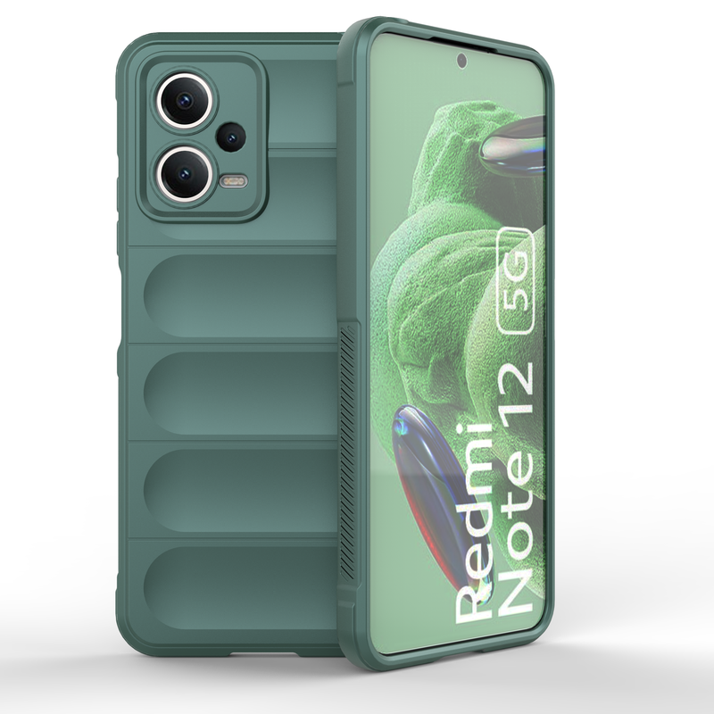 Shield Silicone - Back Case for Poco X5 5G - 6.67 Inches - (INR 199 Only for Prepaid Orders)