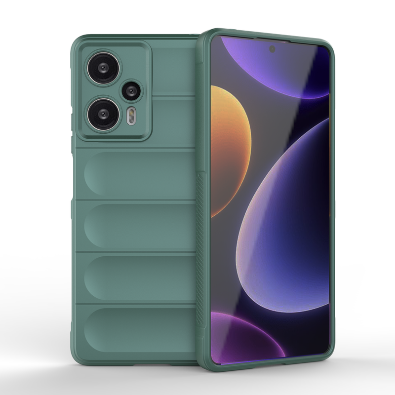 Shield Silicone - Mobile Case for Poco F5 5G - 6.67 Inches - (INR 159 Only for prepaid orders)