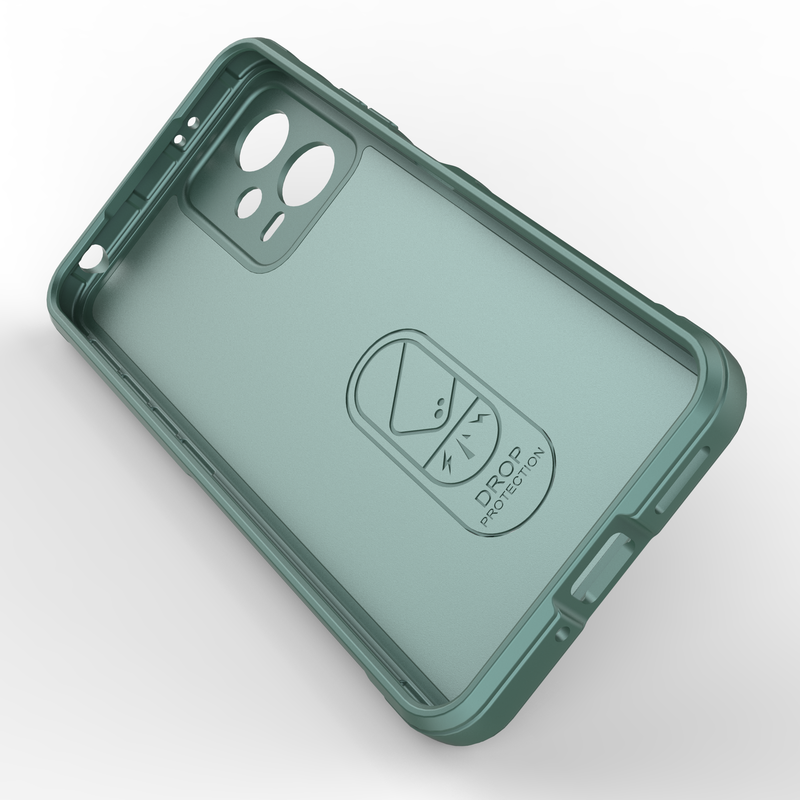 Shield Silicone - Back Case for Poco X5 5G - 6.67 Inches - (INR 199 Only for Prepaid Orders)