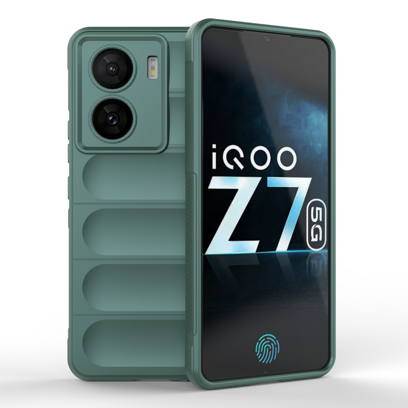 Shield Silicone - Mobile Case for IQOO Z7s 5G - 6.38 Inches - (INR 159 Only for prepaid orders)
