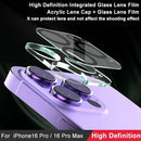 CULT OF PERSONALITY - 9H Camera Lens Protector for iPhone 16 Pro - Clear