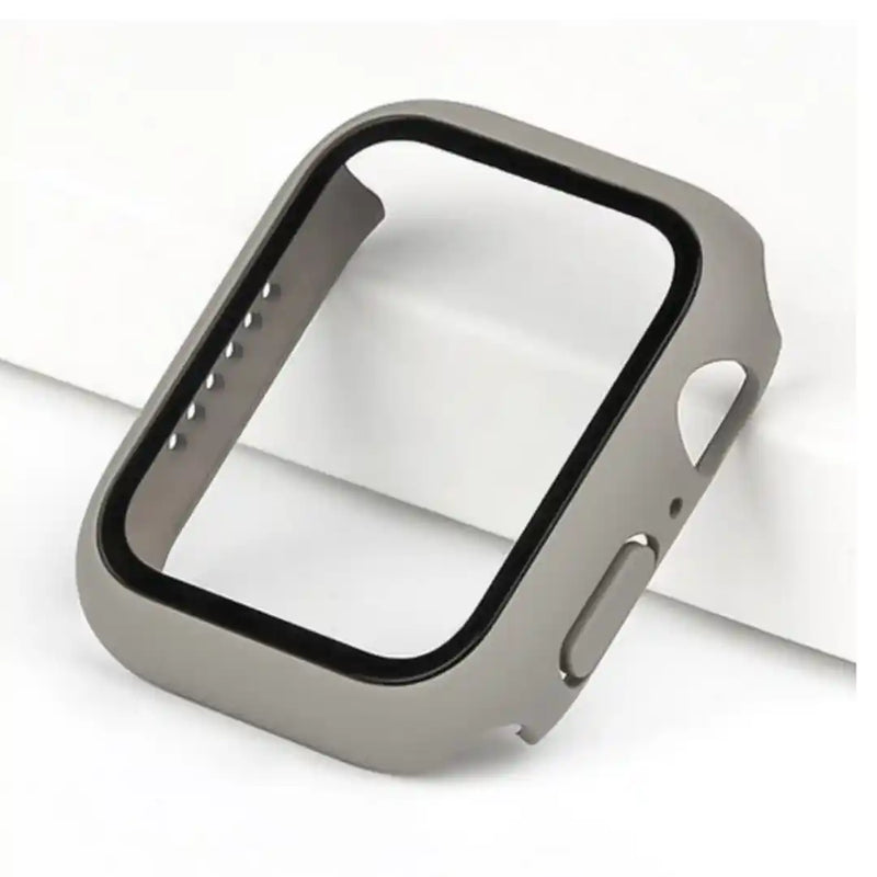 CULT OF PERSONALITY - Screen Protector Case for iWatch Series 7 - 45 mm - Grey