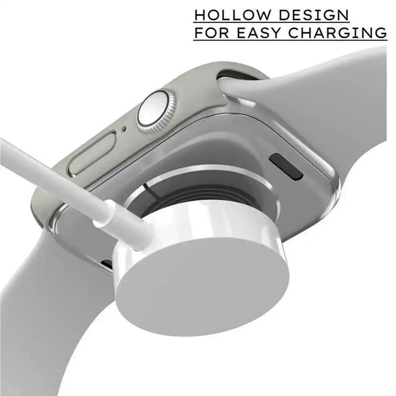 CULT OF PERSONALITY - Screen Protector Case for iWatch Series 7 - 45 mm - Grey