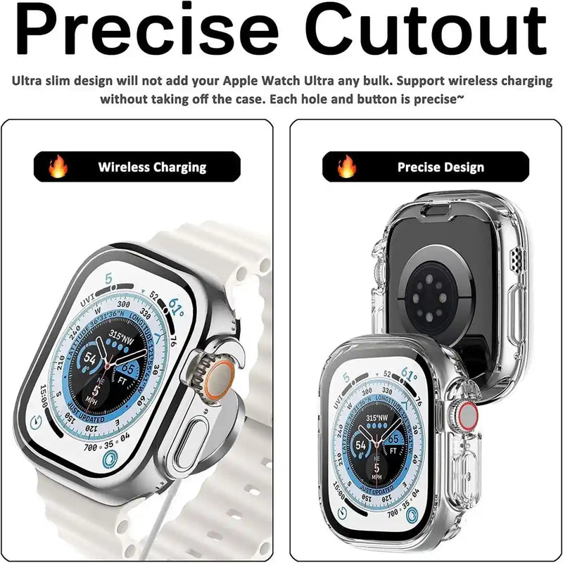 Apple Watch Ultra 49 mm Case with Tempered Glass