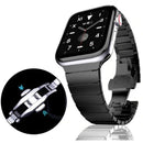 CULT OF PERSONALITY - Metal Link Bracelet (Black) - Apple Watch Band (42/44/45mm)
