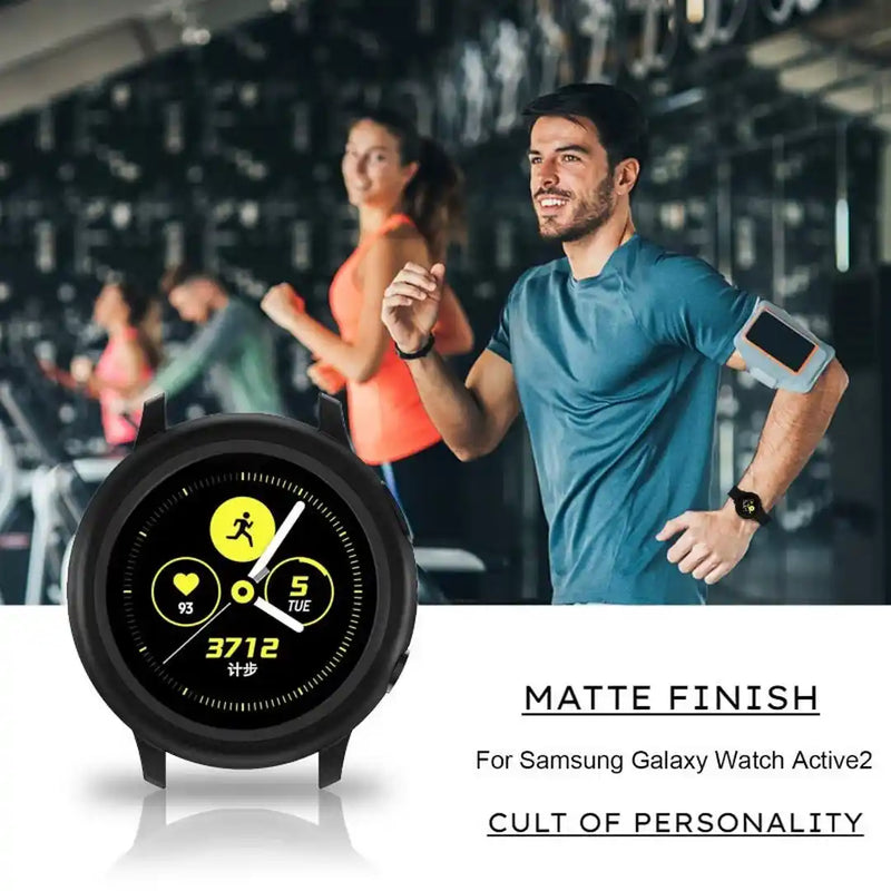 Samsung Galaxy Watch Active2 41 mm Case with Tempered Glass