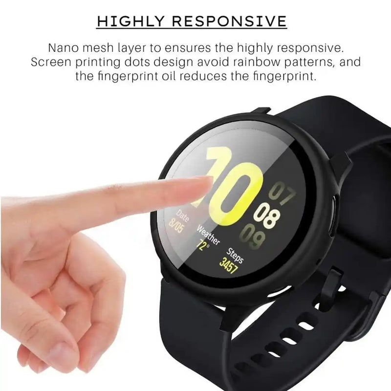 Samsung Galaxy Watch Active2 Screen Protector Case