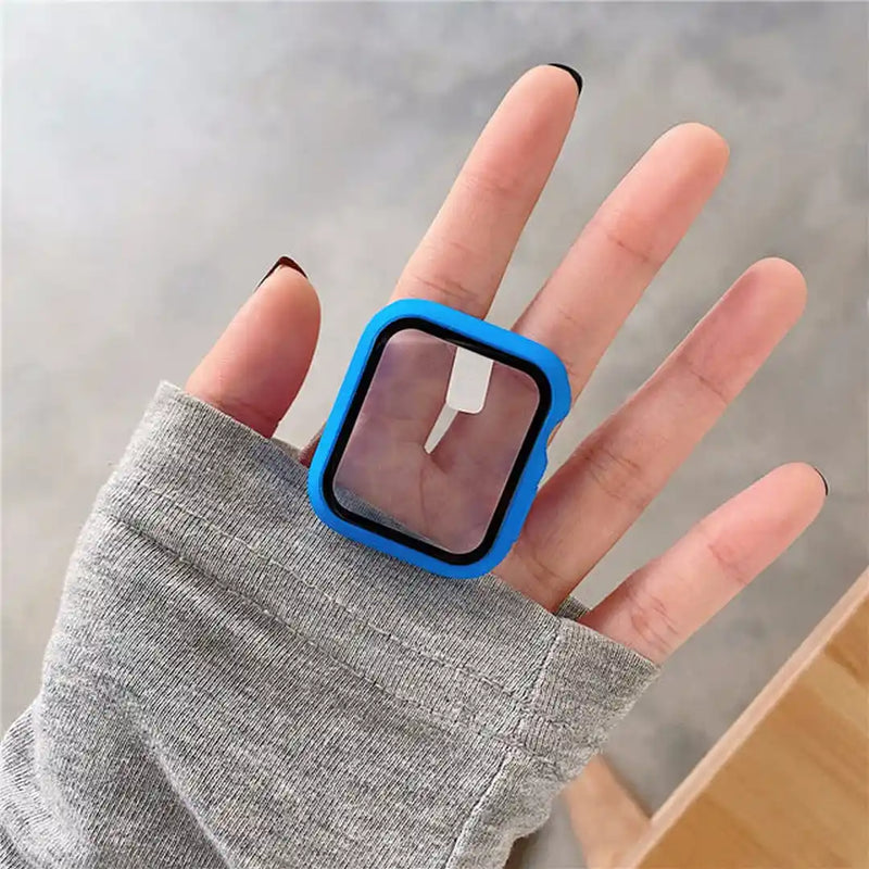 CULT OF PERSONALITY - Screen Protector Case for iWatch Series 1/2/3 - 42 mm - Blue